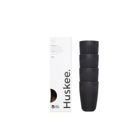 Huskee Cup Charcoal 4 x 355 ml (12oz)