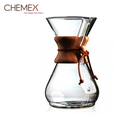 Chemex Ahşap Boyunlu 8 Cup